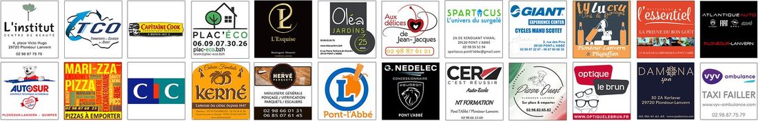 Tous les partenaires du Tournoi Open de Plonéour-Lanvern